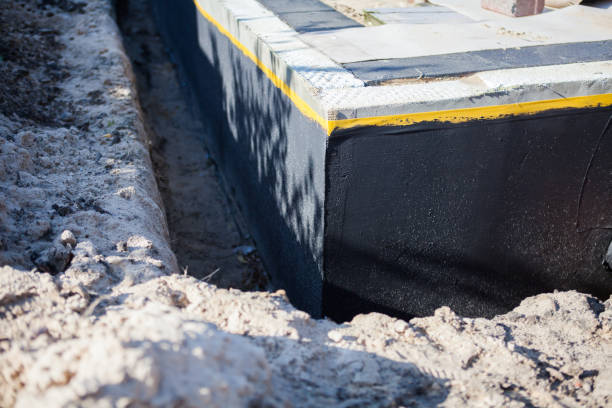 Residential Emergency Waterproofing installation at a Vienna, IL home by SJ Waterproofing Pros